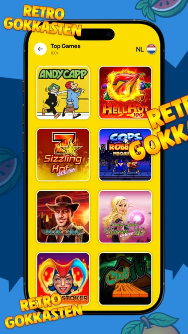 Retro Gokkasten Screenshot