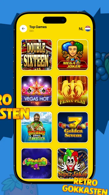 Retro Gokkasten Screenshot